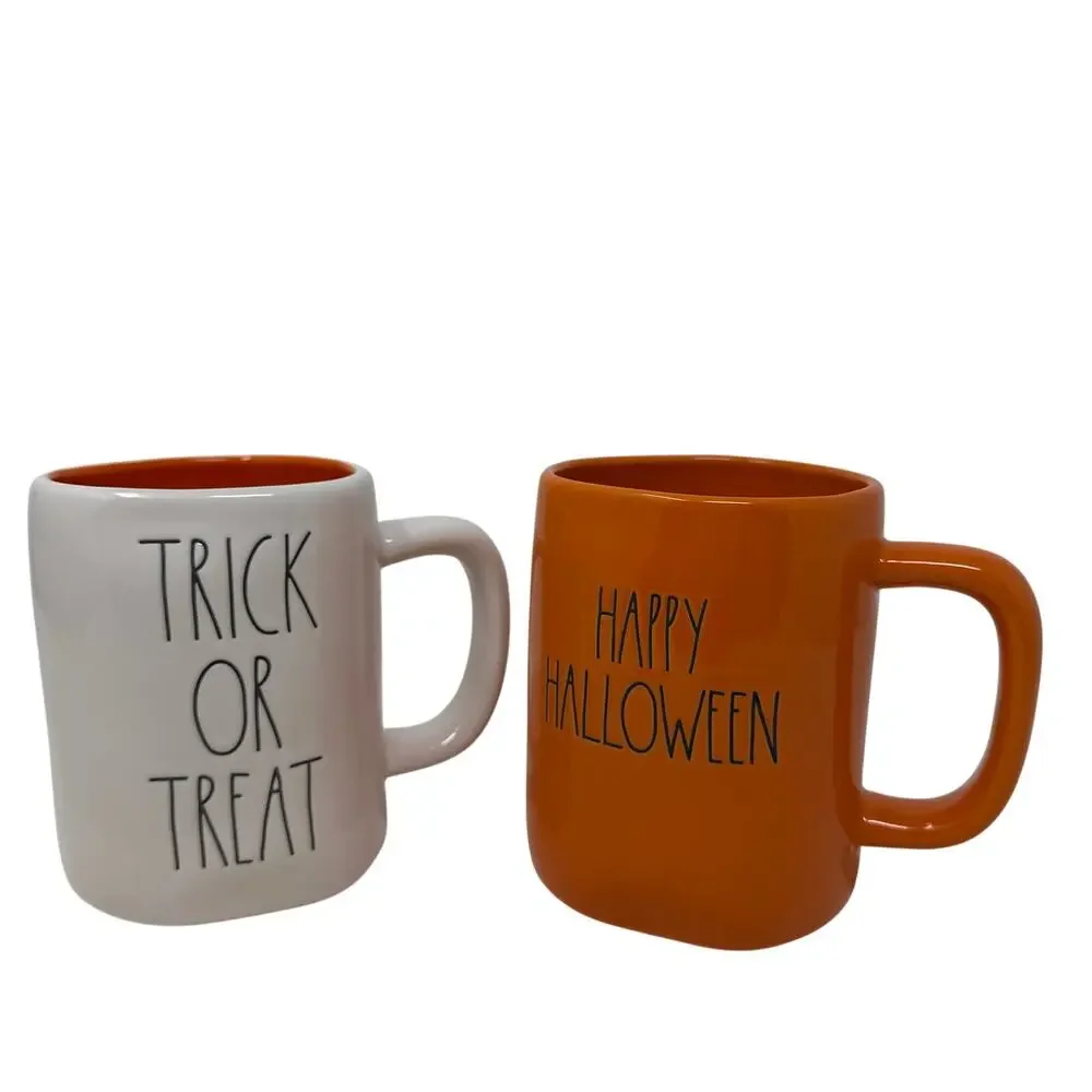 Rae Dunn Halloween Mug Set